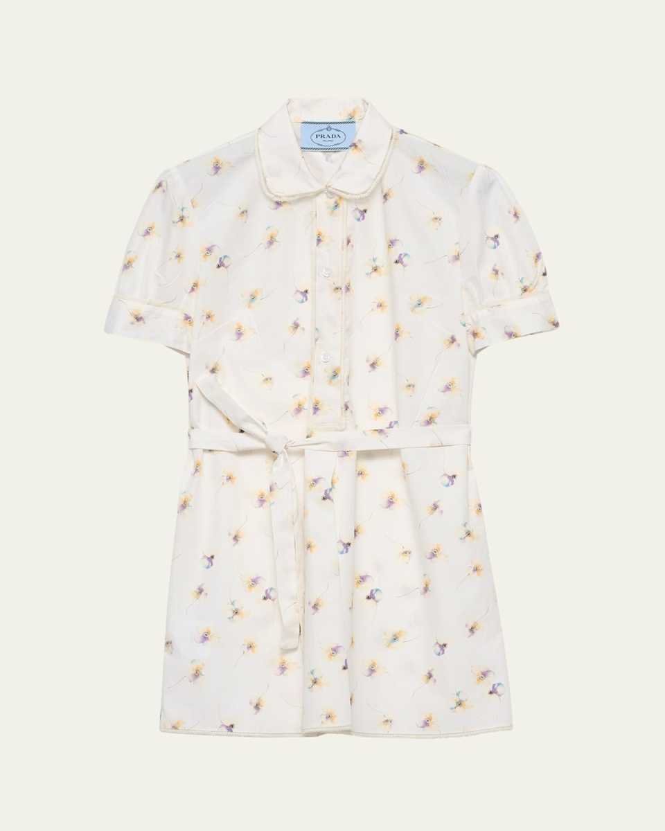 Primula Poplin Belted Mini Shirtdress